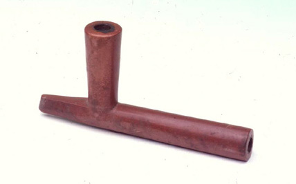 Pipa cosiddetta a forma di “T”, fine ‘800 – inizio ‘900 (Dakota dell’Est o Dakota dell’Ovest)