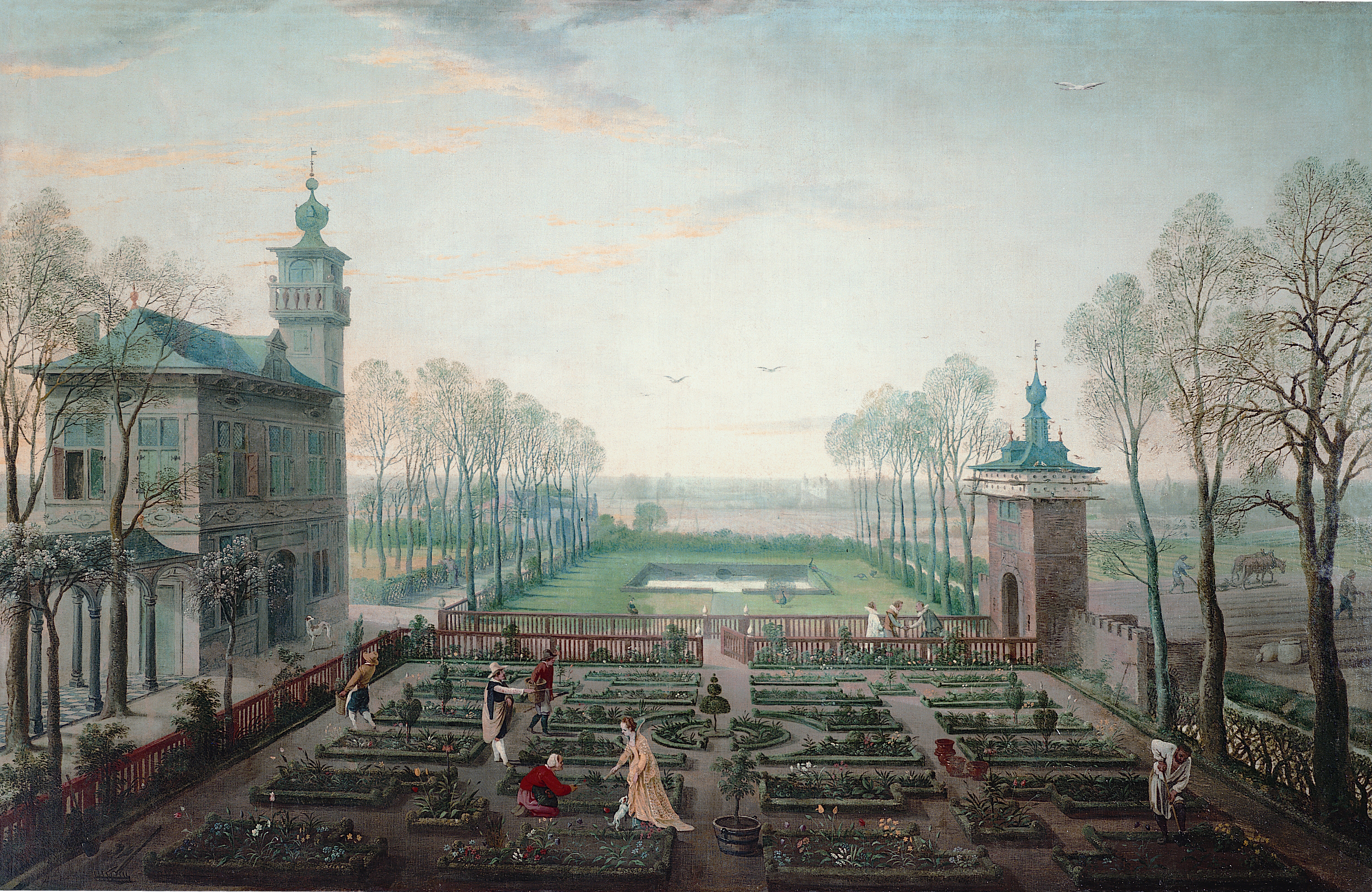 Aprile - Primavera in un giardino all’italiana (1614)