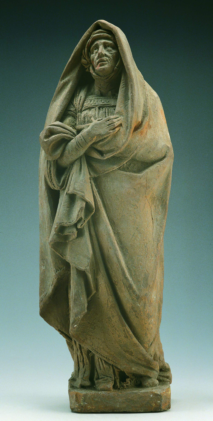 Figura femminile ammantata, 1860 circa