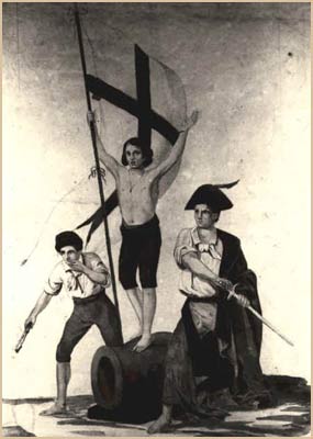 I trei eroi du popolo zeneise (1847 c.)