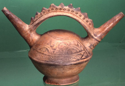 Vaso biconico, X – XII sec. d.C. (Chimù – Lambayeque) 