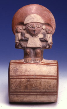 Vaso a botte, X – XII sec. d.C. (Chimù – Lambayeque) 