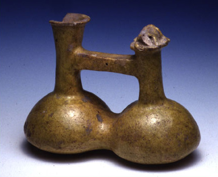 Vaso fischiatore, XV-XVI sec. d.C. (Inca, post conquista spagnola) Vaso fischiatore, XV-XVI sec. d.C. (Inca, post conquista spagnola)
