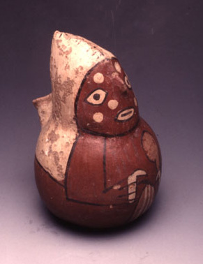 Vaso antropomorfo, 0 – 125 d.C. (Nasca 5)