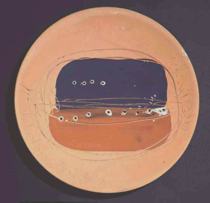 Lucio Fontana "Piatto savonese",1958