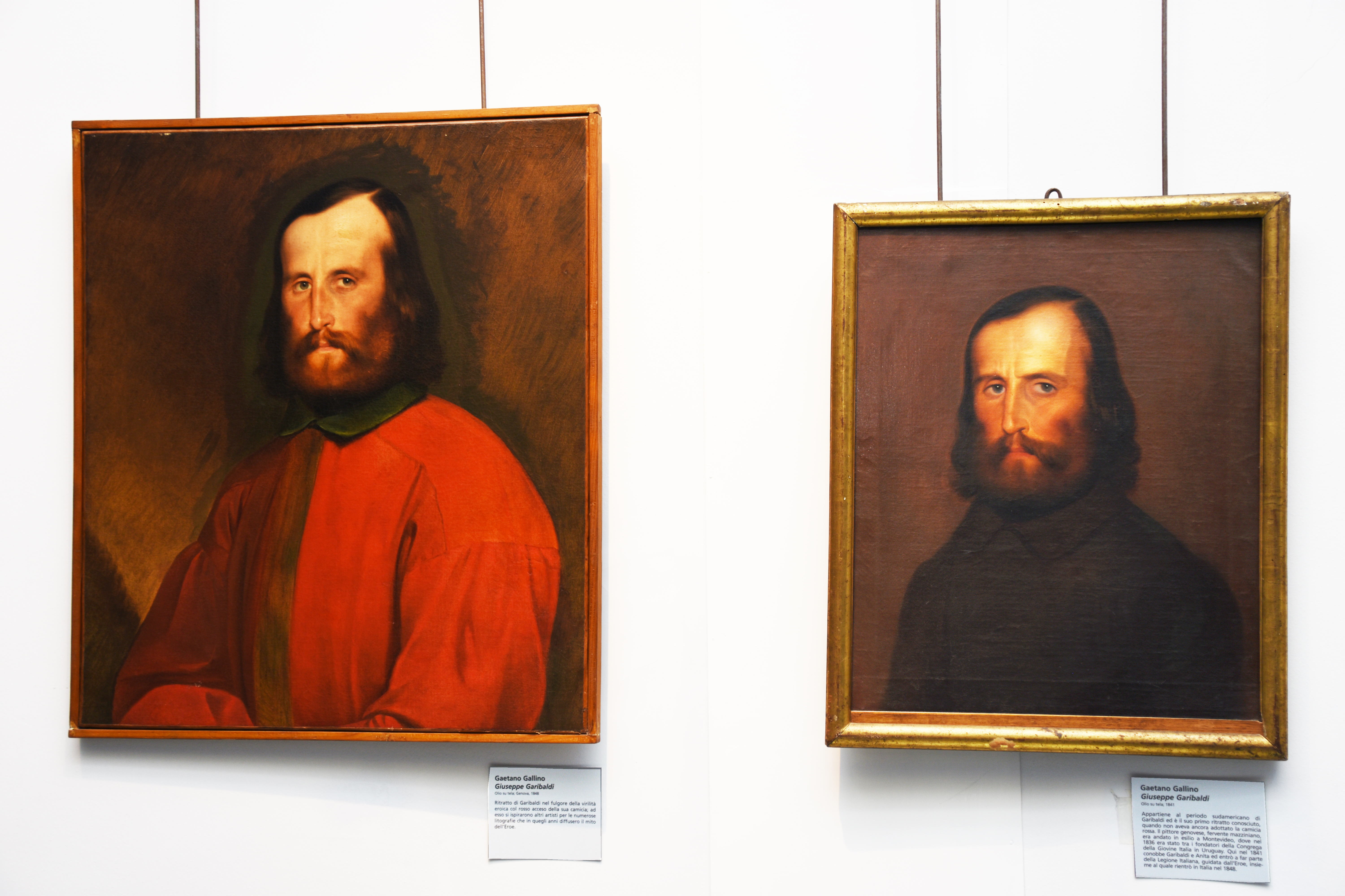 G. Gallino, Giuseppe Garibaldi, 1848 e 1841
