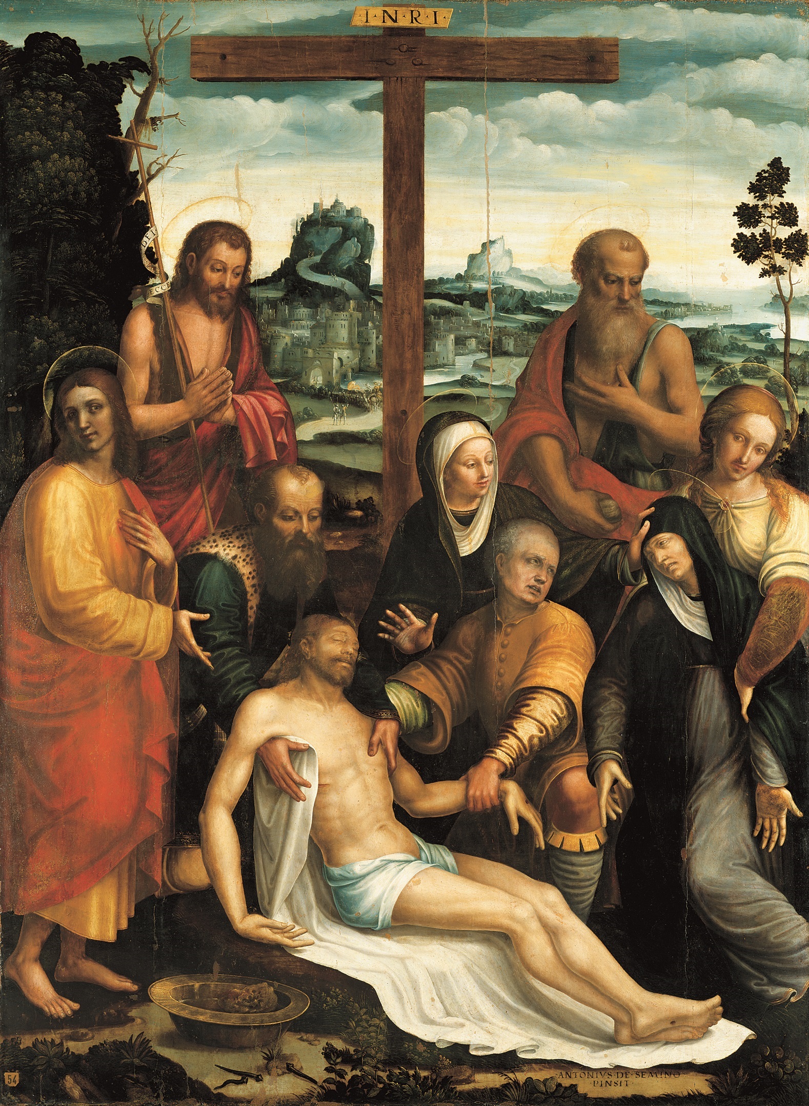 Antonio Semino "Deposizione dalla Croce"