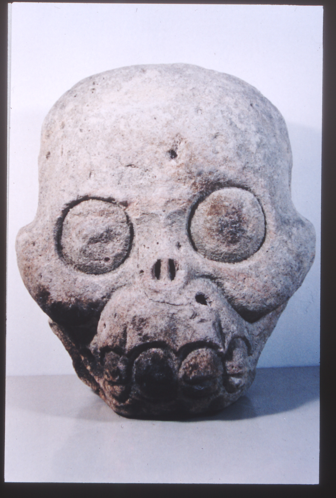 Sculped skull, Honduras 