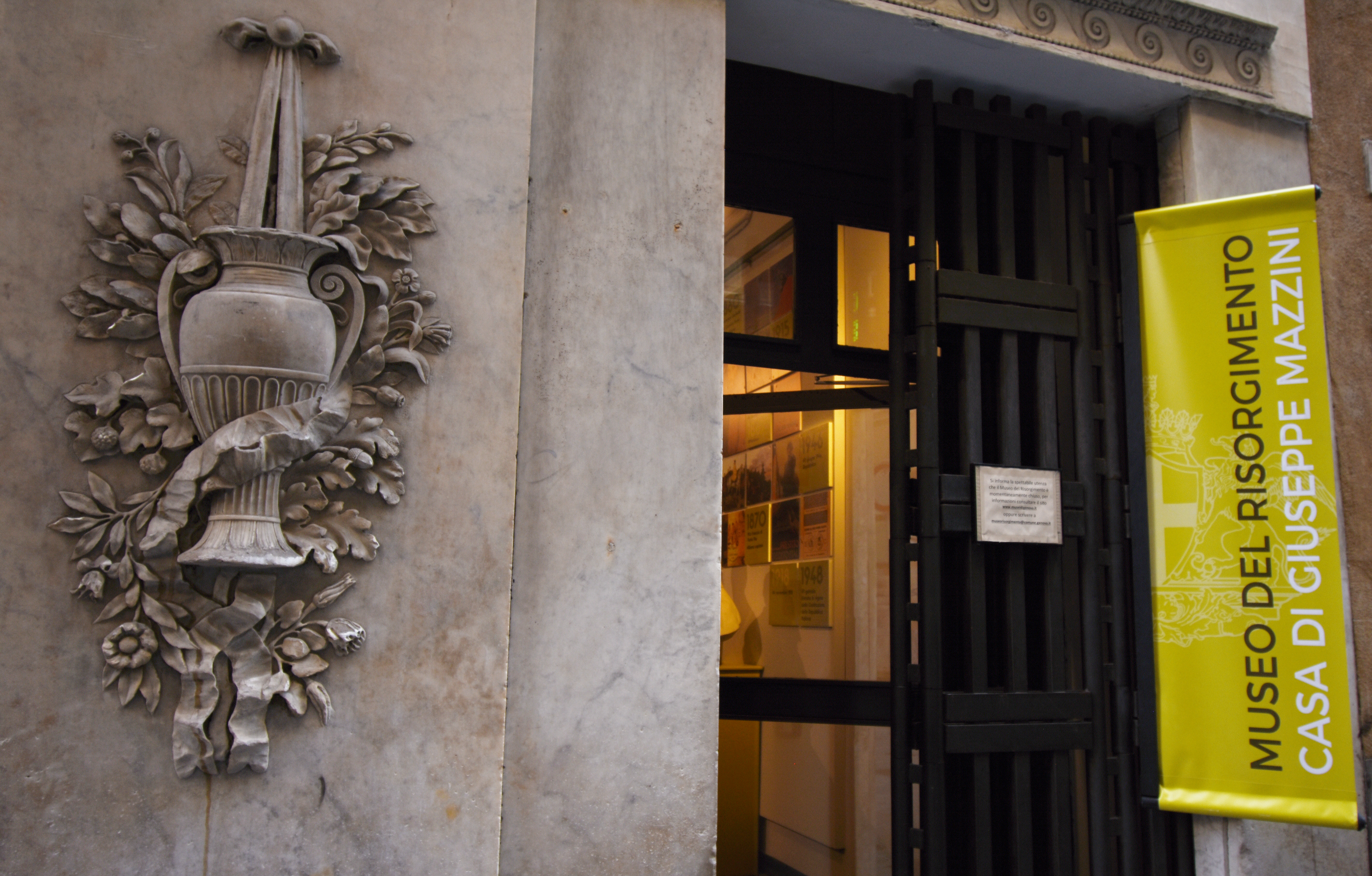 Museo del  Risorgimento - particolare della decorazione