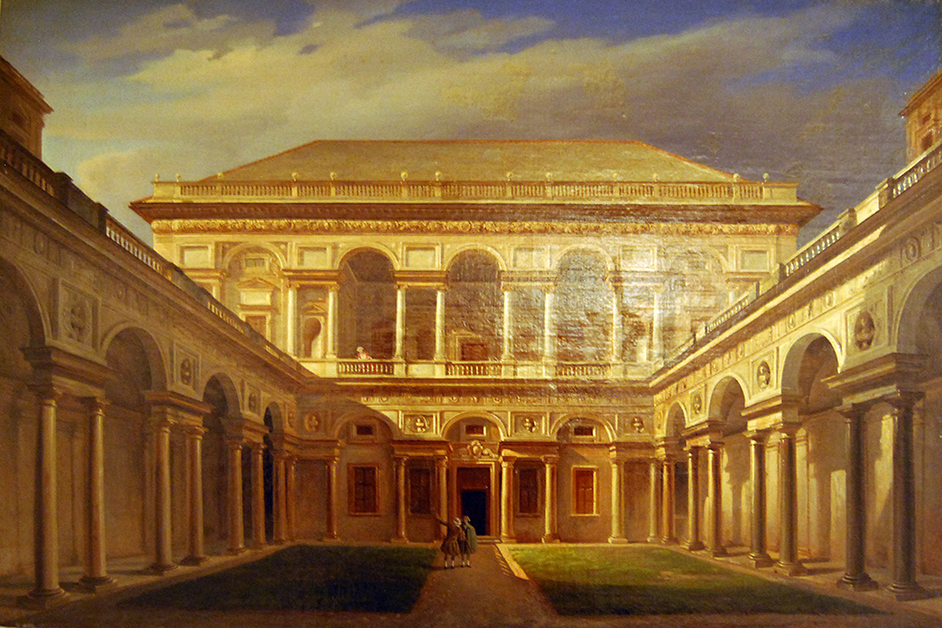 Palazzo Sauli portico