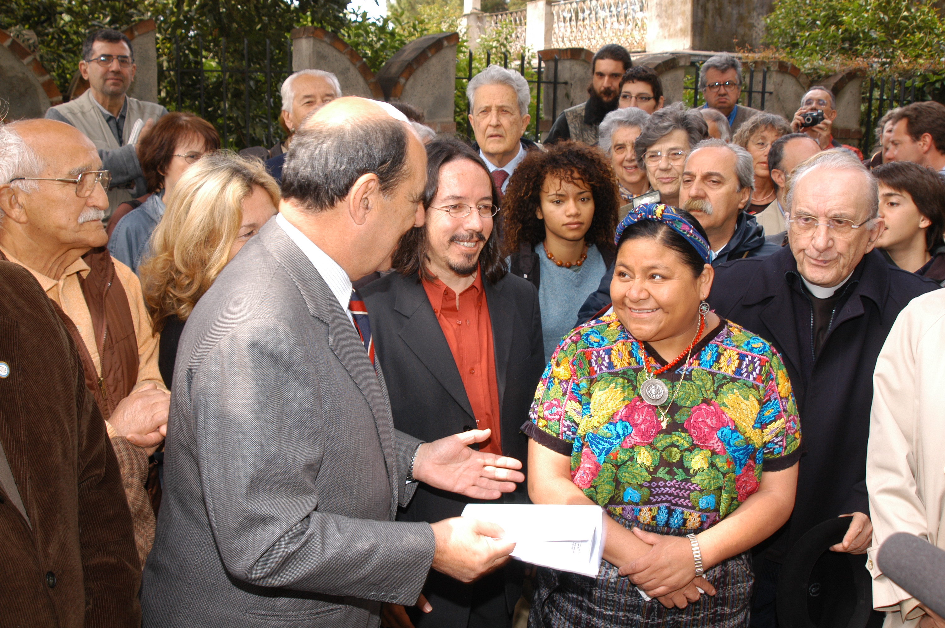 Il mural - Rigoberta Menchù