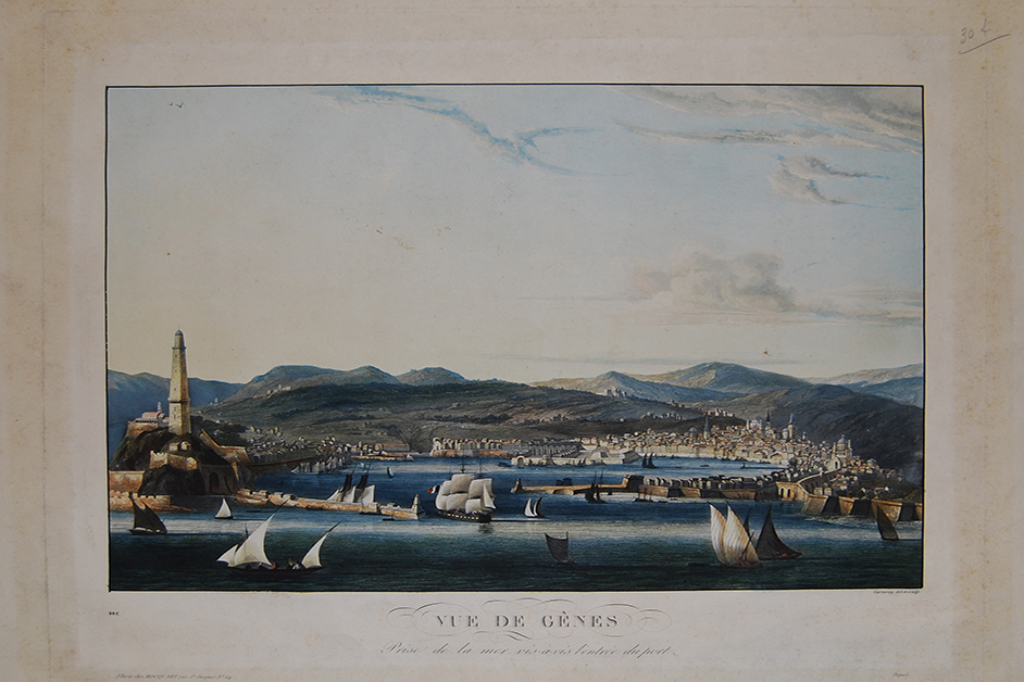 Veduta di Genova dal Mare