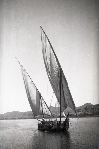 Gaiassa lungo il Nilo,1901, Castello d'Albertis