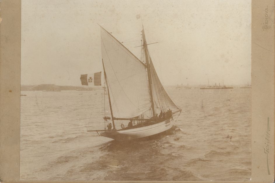 Corsaro yacht, 1905, Castello d'Albertis