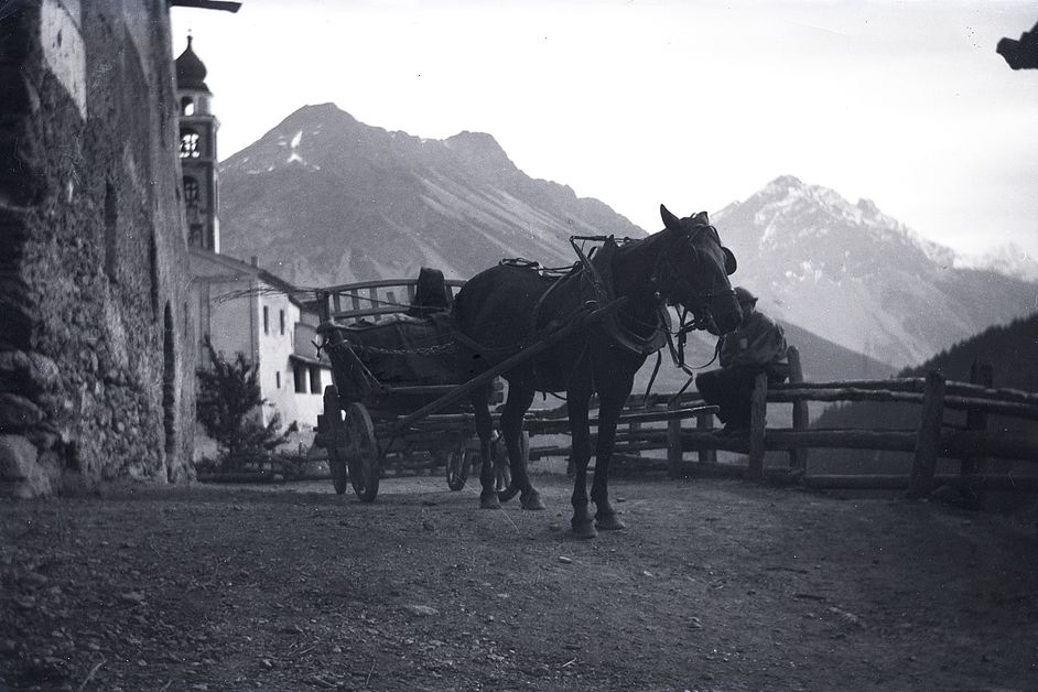 Towards Livigno (SO),1900, Castello d'Albertis