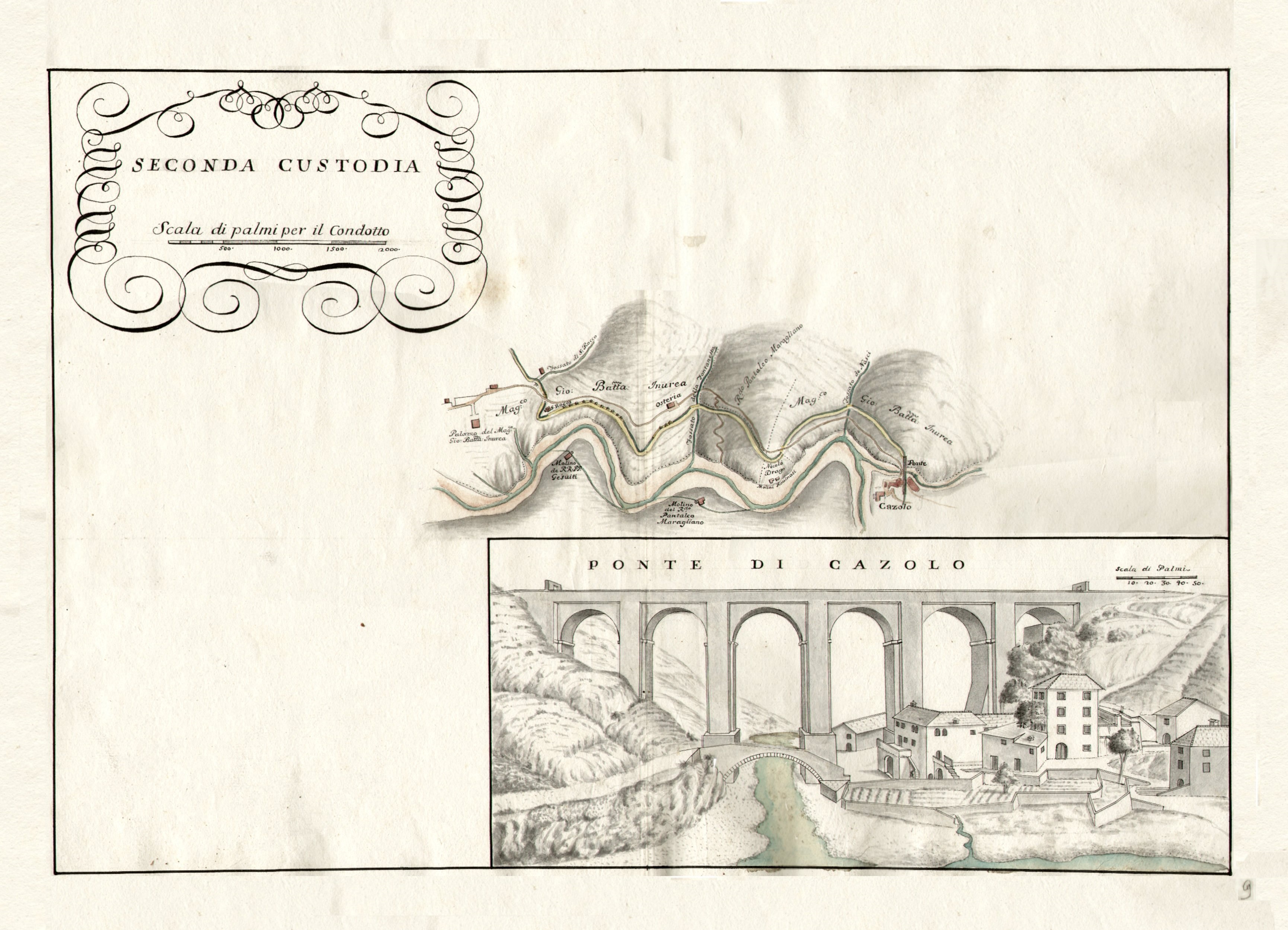 Genoa Aqueduct Plan