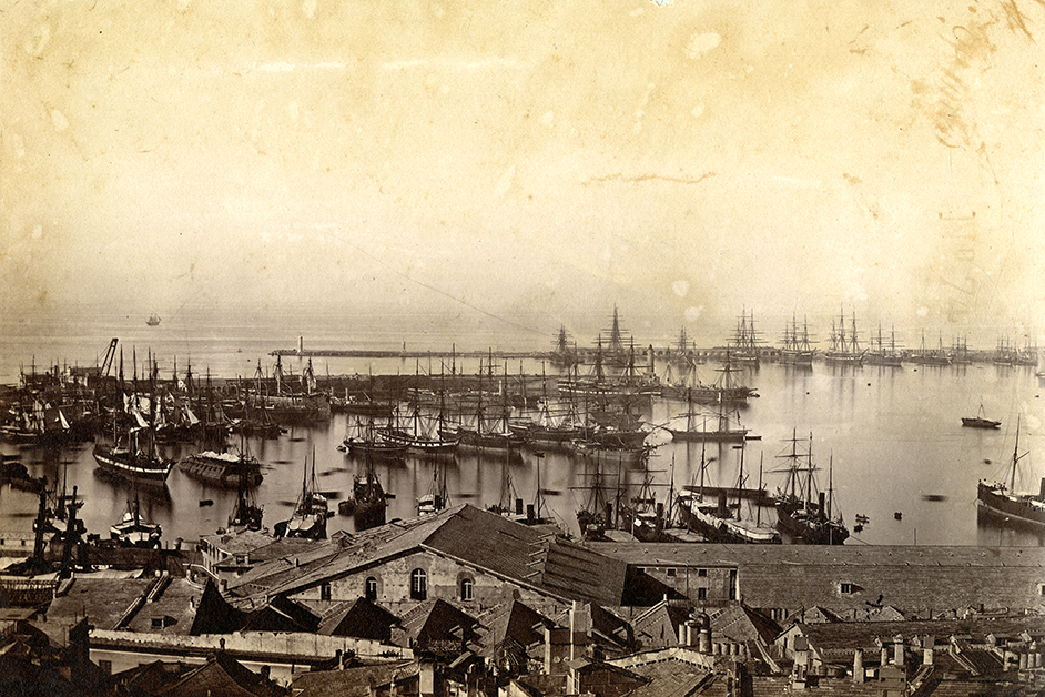  Il Porto di Genova nel 1865