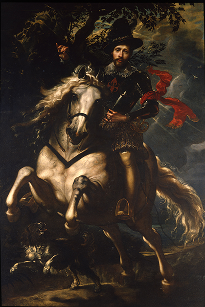Giovan Carlo Doria a cavallo