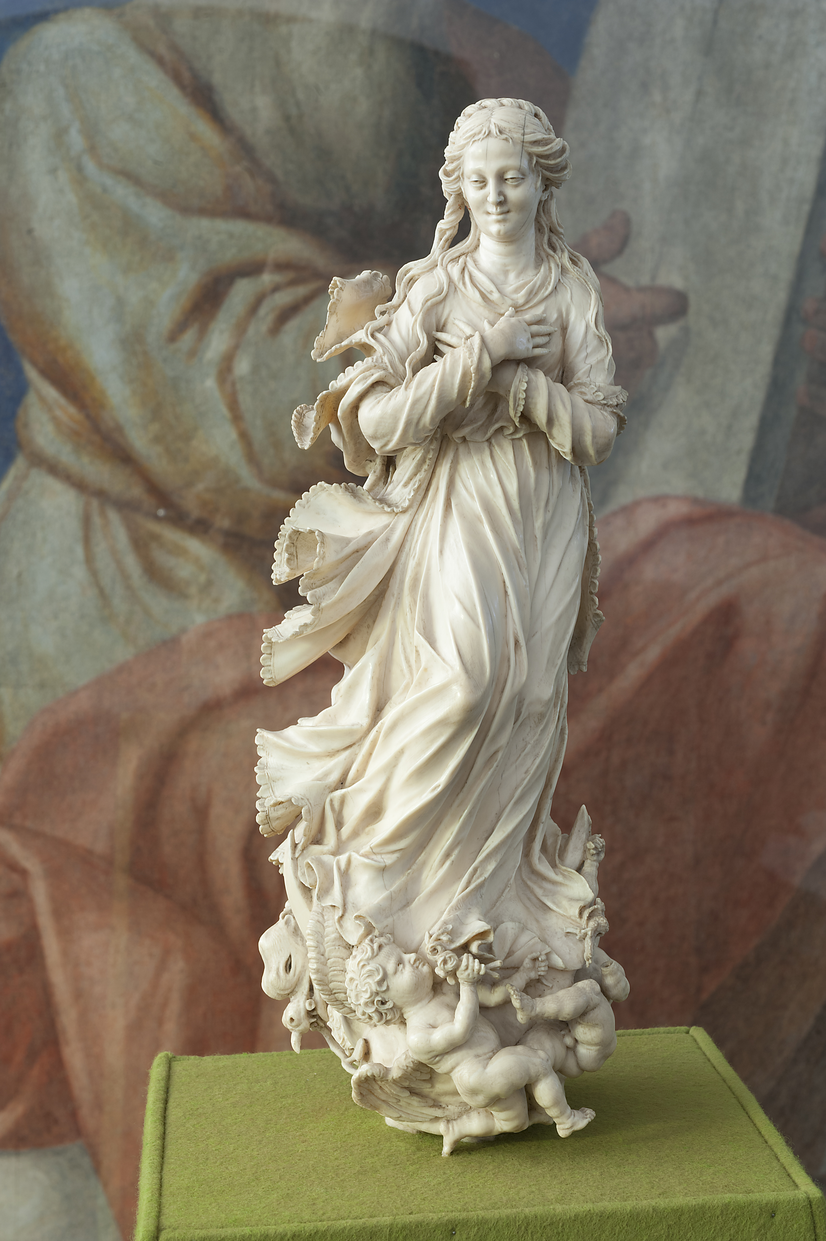 Anonymous sculptor of Nordic Culture "The Virgin Immaculate"