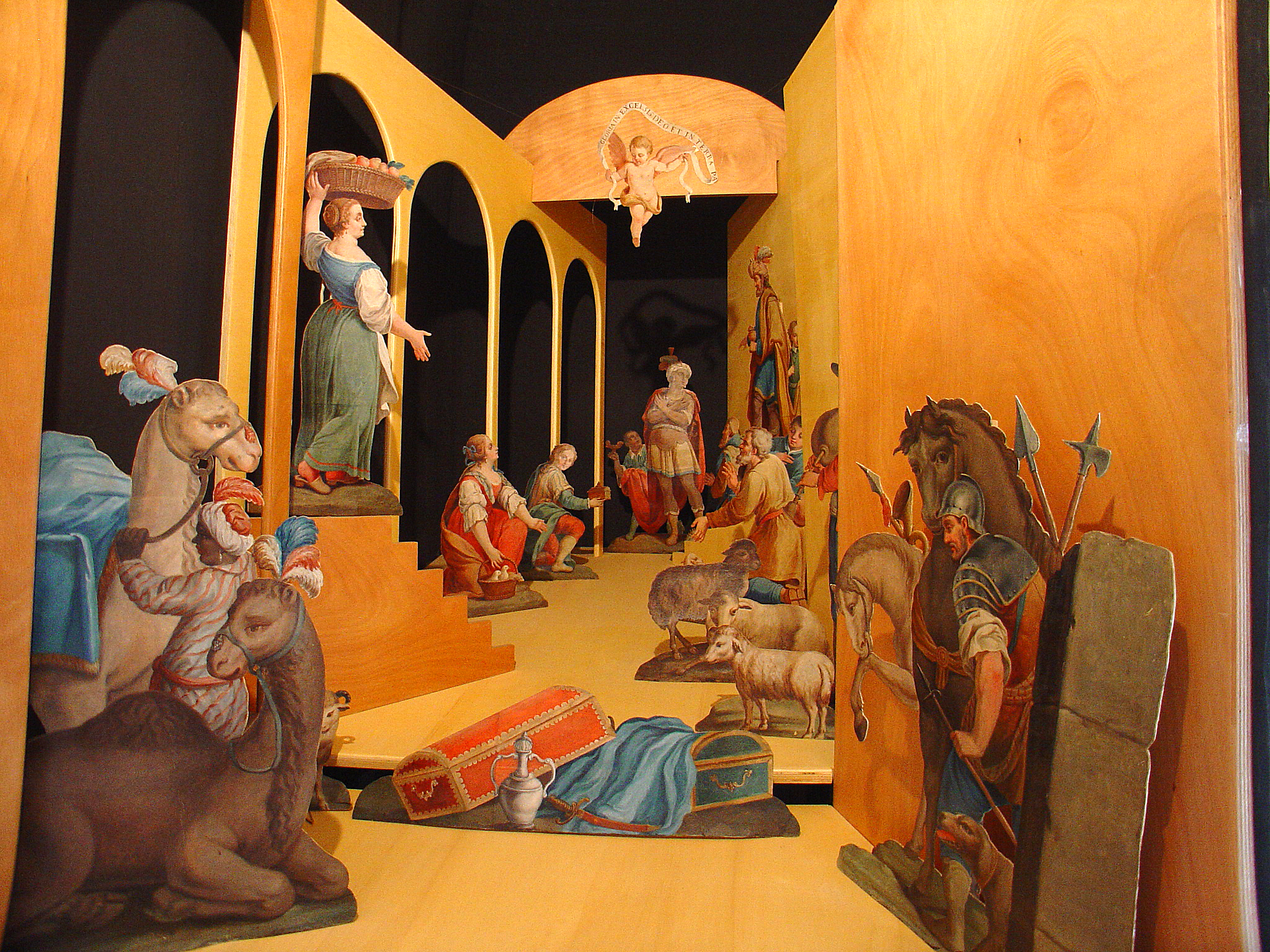 Sagome di cartone per presepe