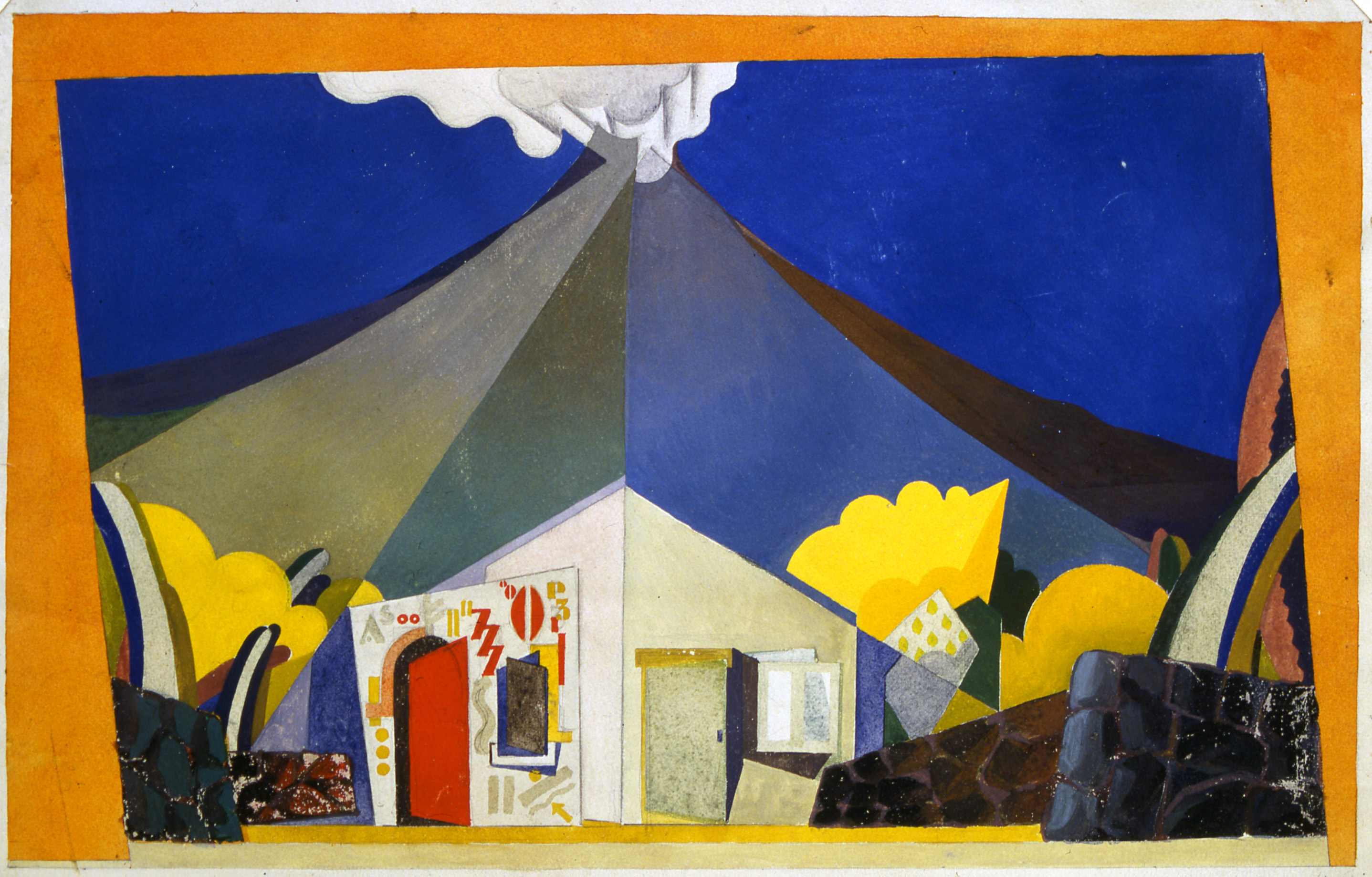 "Il colorificio del cielo", Scene Draft "Il colorificio del cielo", Scene Draft