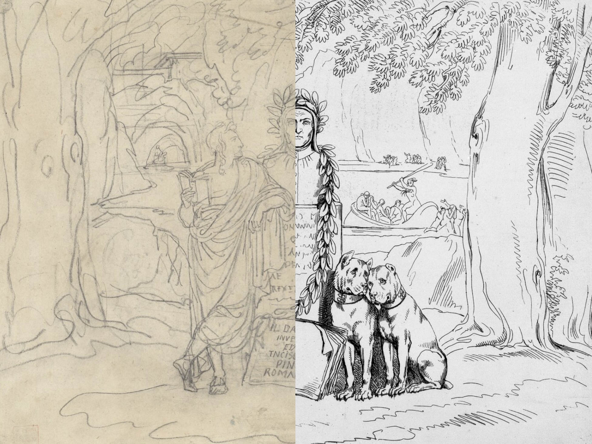 La Divina Commedia illustrata da Bartolomeo Pinelli (1824–1826)