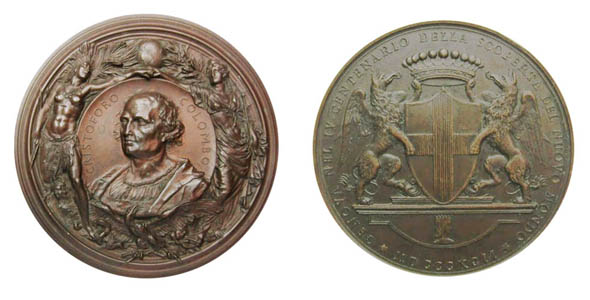 Mostra "Cristoforo                                  Colombo. Le monete"