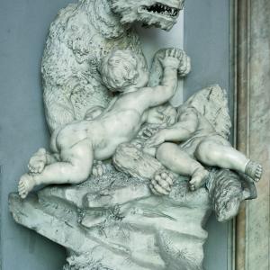 Romolo e Remo con la lupa