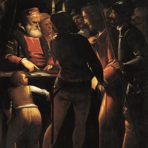Luca Cambiaso "Cristo davanti a Caifa"