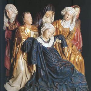 Anonimo scultore dei Paesi Bassi Meridionali "Svenimento della Vergine"