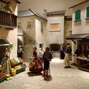 Scuola di Anton Maria Maragliano, statuine del presepe 