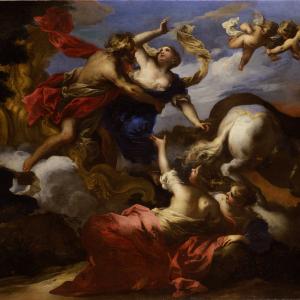Valerio Castello "Ratto di Proserpina"