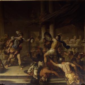 Luca Giordano "Struggle between Perseus and Phineus"