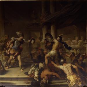 Luca Giordano "Lotta tra Perseo e Fineo" 