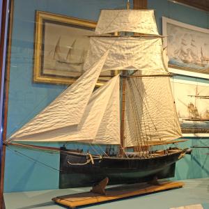 Model of the Genoese cutter "Venus"