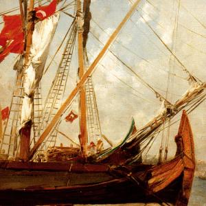 Barche sul Bosforo (1869)