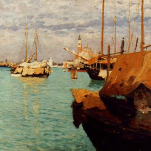 Laguna a S. Giorgio  (1887)