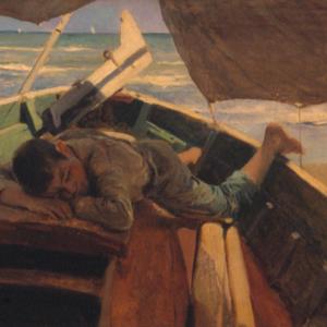 Nap on the boat(1869)