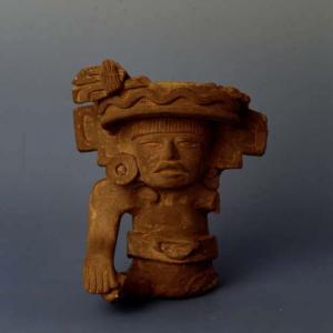 Vaso antropomorfo (mutilo), (Aztechi/ Zapotechi), Messico