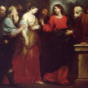 Christ and the adulteress