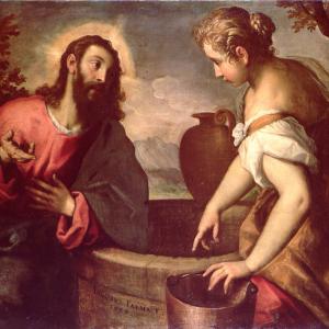 Christ and the Samaritan woman