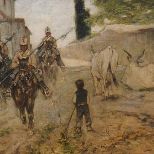 Cavalry patrol (1885-1890)
