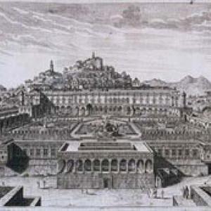 Veduta del palazzo del Principe Doria a Fassolo 