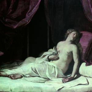 Guercino "Cleopatra morente" 