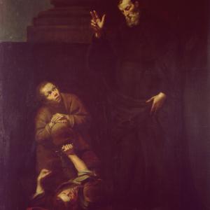 Il beato Gioacchino Piccolomini risana un fanciullo epilettico