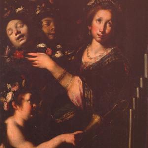 Santa Cecilia con le teste di Valeriano e Tiburzio 