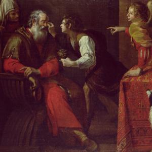 Tobia guarisce suo padre Tobit