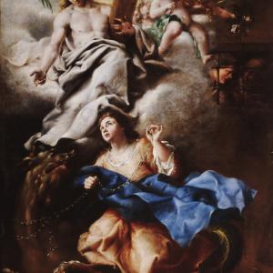Visione di Santa Margherita