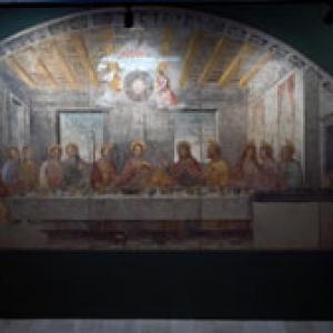 Carlo Braccesco, affresco, "Ultima Cena"