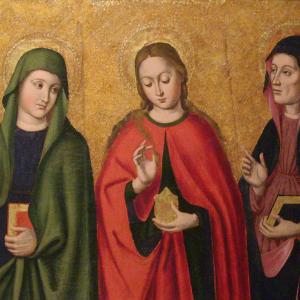 Santa Maria Maddalena fra due Sante